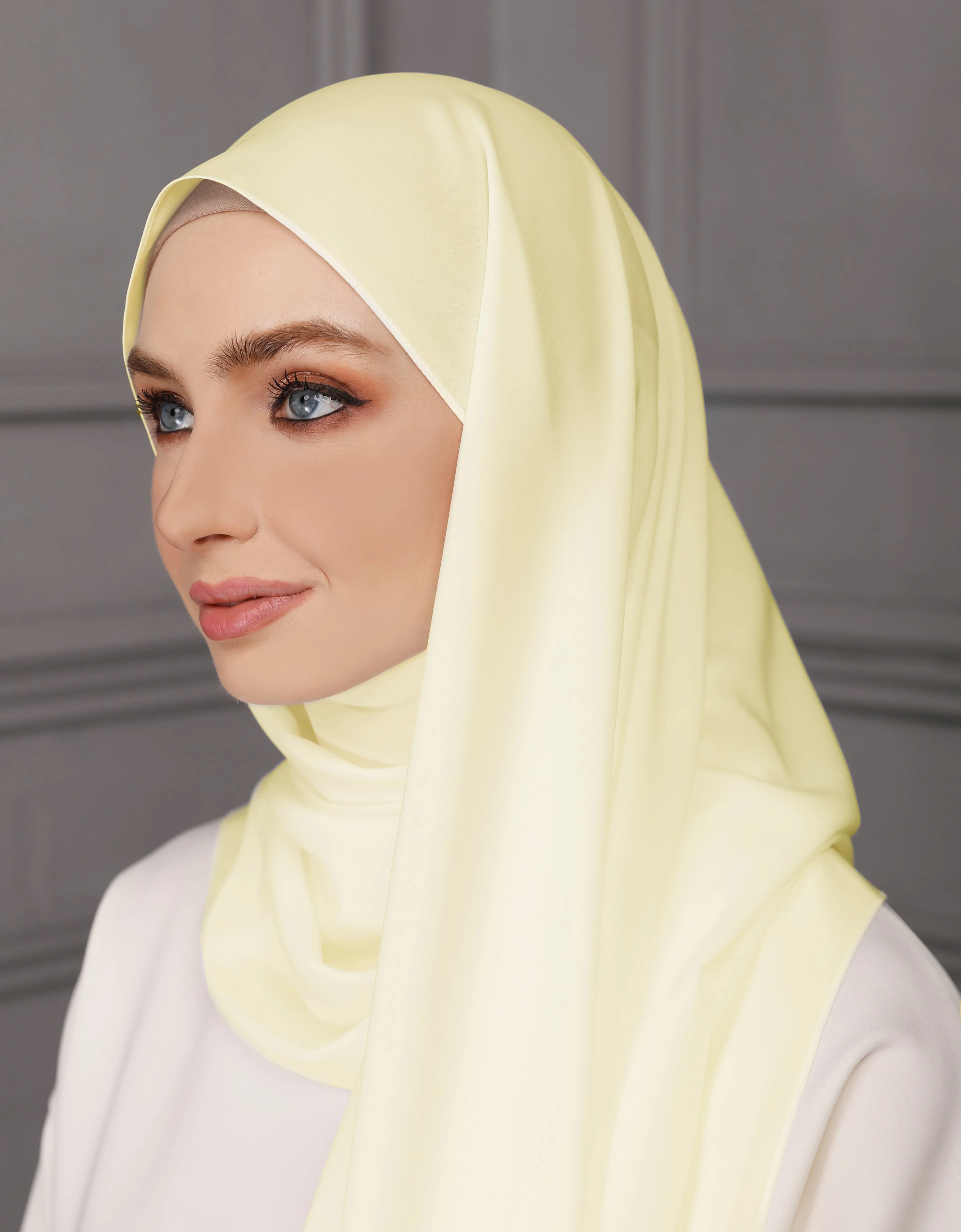 ASTEN SHAWL (SWEET YELLOW)