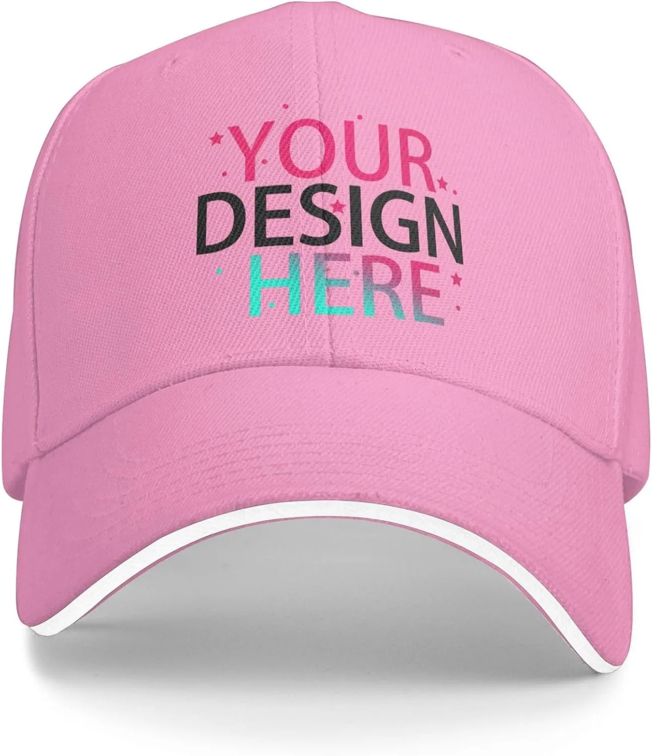 Bulk Custom Hat for Women Custom Baseball Cap with Your Photo Text Logo Design Personalized Hat Custom Trucker Hats