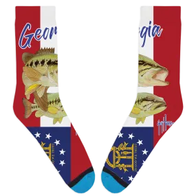 Guy Harvey Georgia Bass Socks