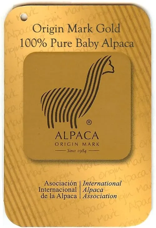 Inca Fashions - Alpaca Wool Scarf - 100% Pure Baby Alpaca - Double Sided Reversible Contrast Scarf