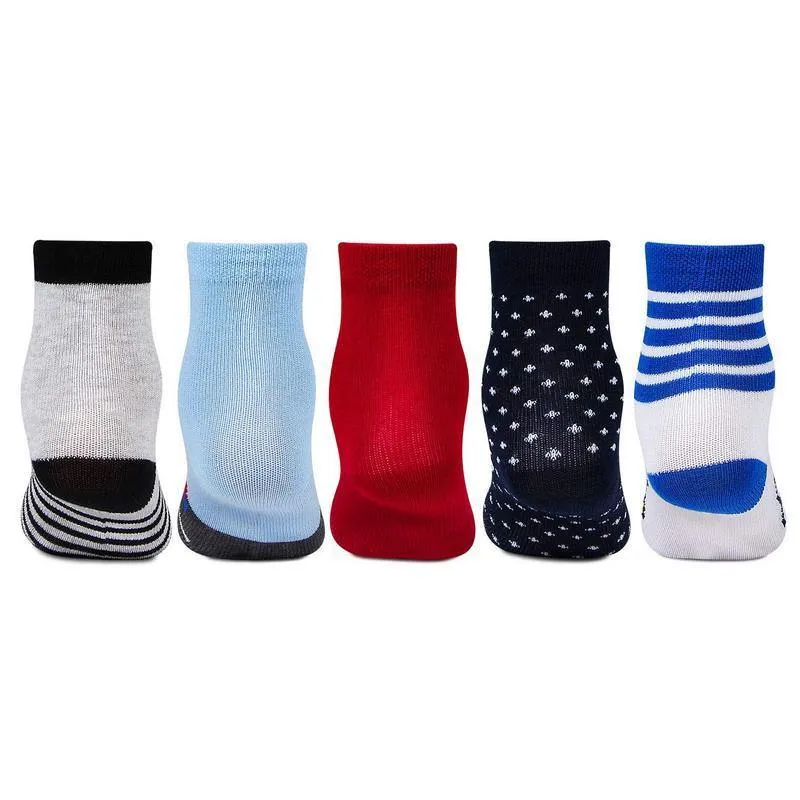 Infants Fancy Abstract Design Socks- Pack of 5