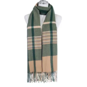 Ivys Scarf Green 1598-2