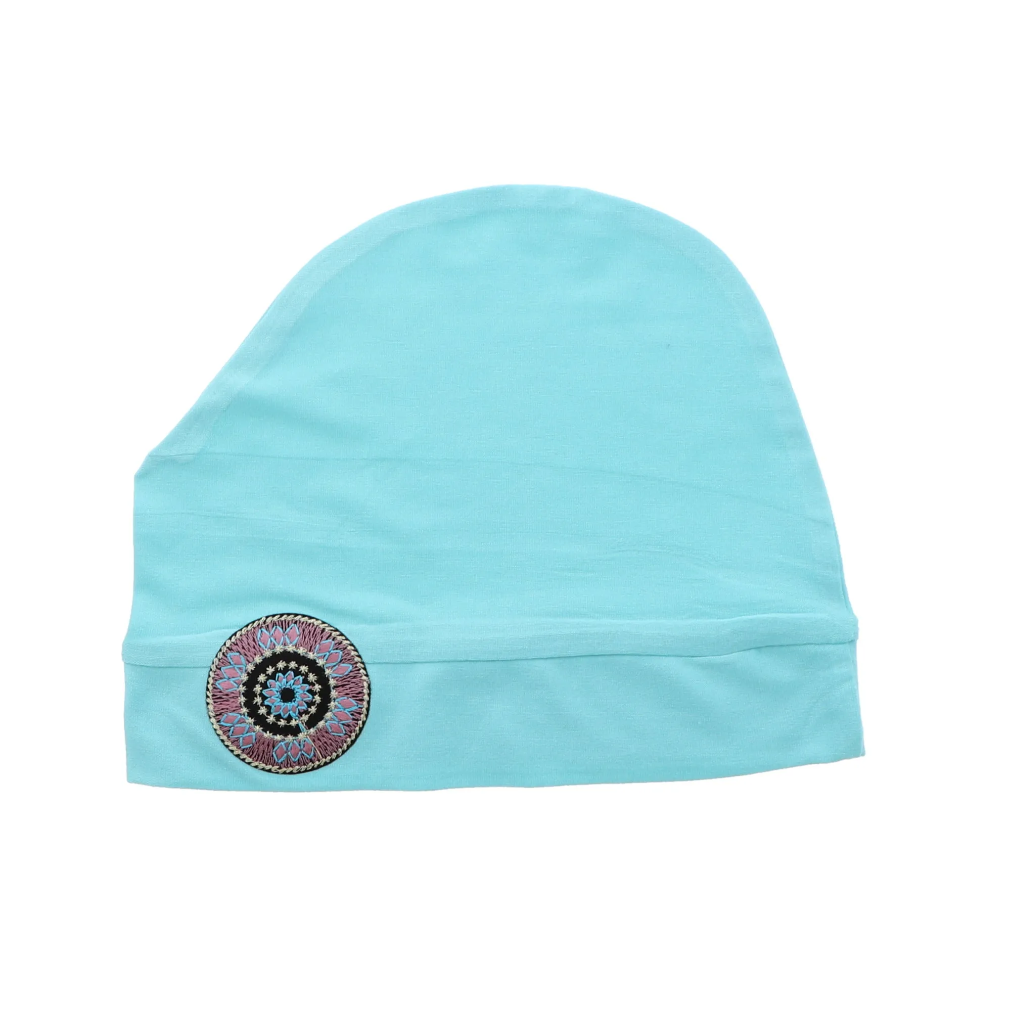 Landana Headscarves Womens Chemo Cap Soft Sleep Beanie with Tribal Bling