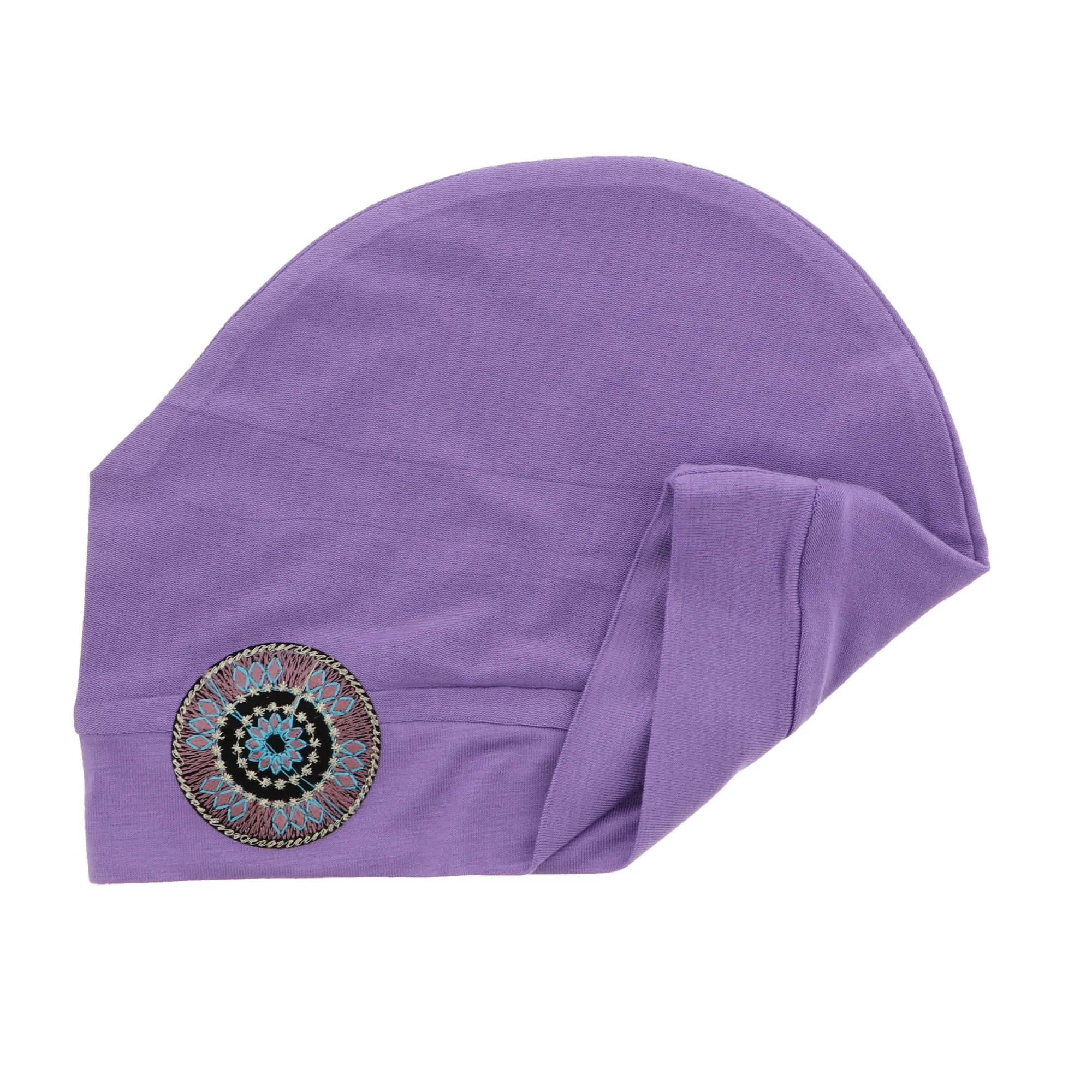 Landana Headscarves Womens Chemo Cap Soft Sleep Beanie with Tribal Bling