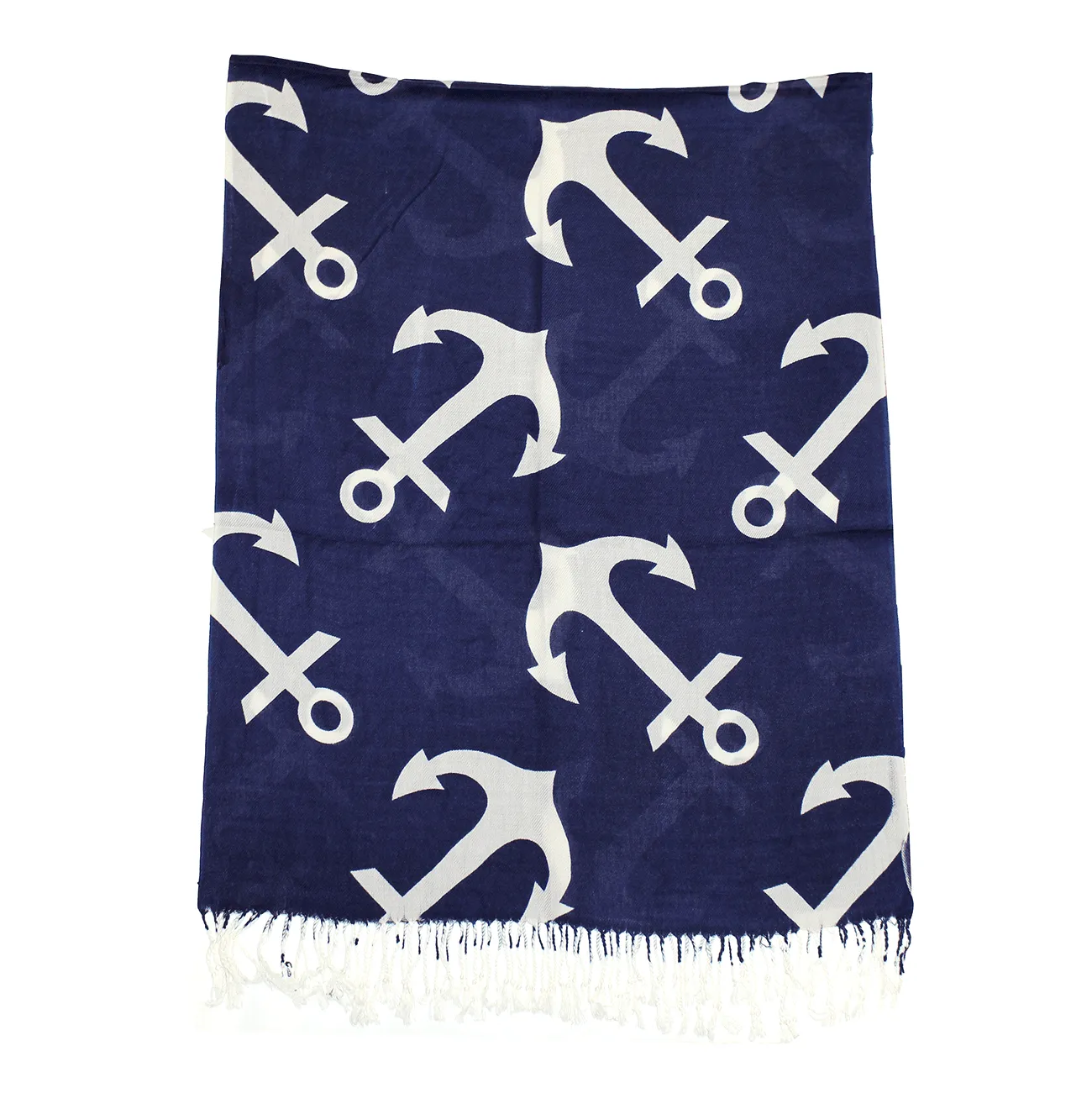 Nautical Anchor (Blue) / Scarf