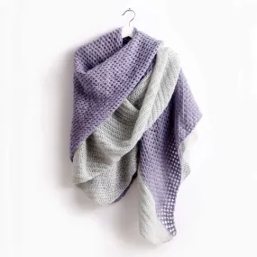 Patons Crochet Lace Blanket Scarf