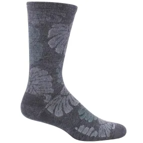 Sockwell Women's Socks - Leafy Graduated Compression, Charcoal, M/L | SW105W-850-ML