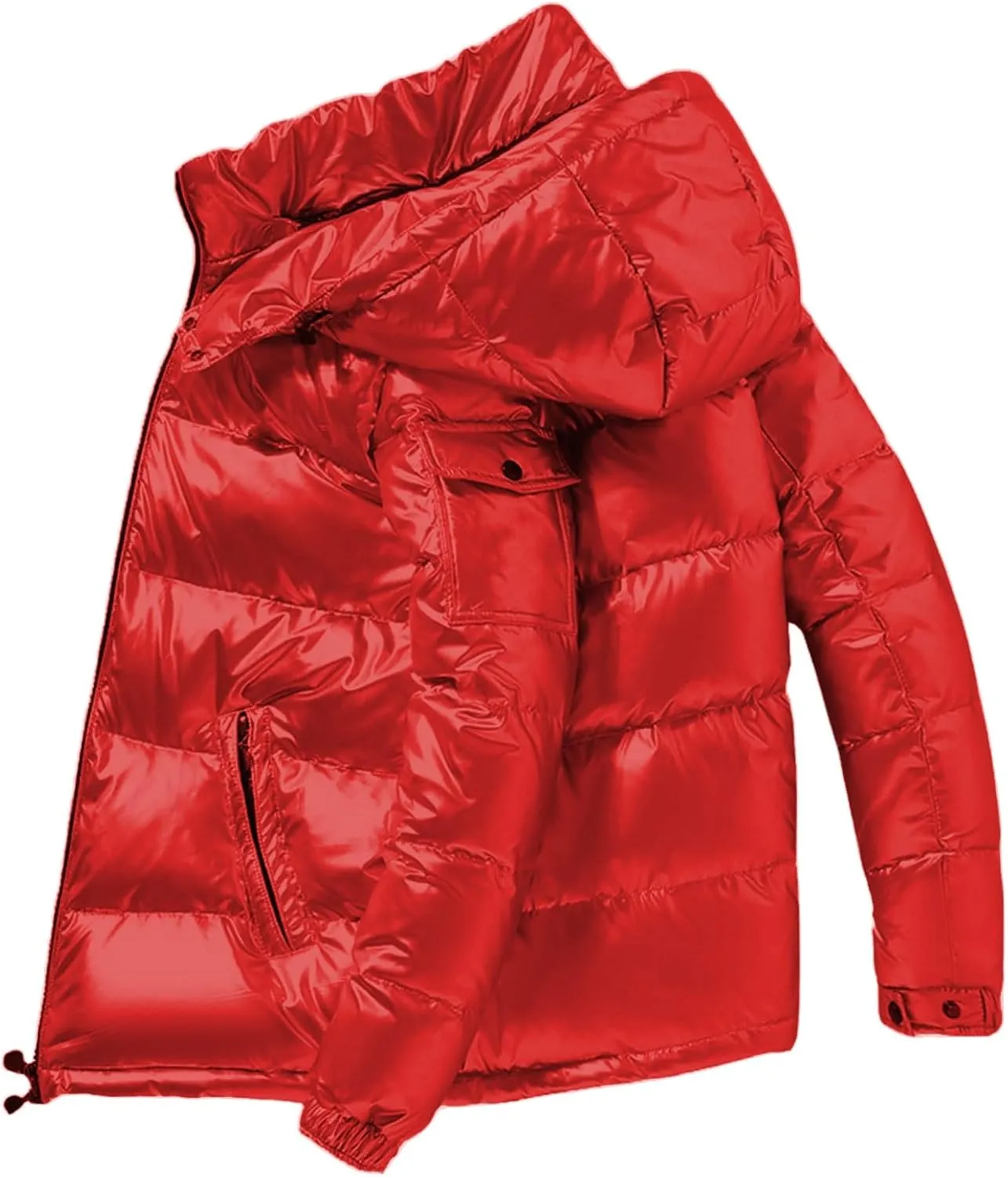 Waterproof Jackets for Women Lightweight Quilte Puff Coat Winter Windbreak Jacket Thermal Outdoor Coats